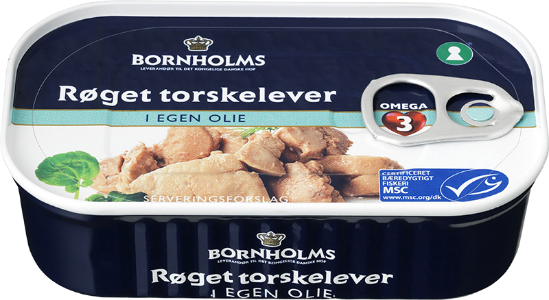 BORNHOLMS_Røget_torskelever_120g