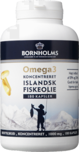 Bornholms Omega3 koncentreret islandsk fiskeolie_kapsler